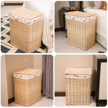 Load image into Gallery viewer, Rattan Laundry Basket