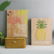 Load image into Gallery viewer, Rattan LED Wall Art