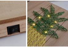 Load image into Gallery viewer, Rattan LED Wall Art
