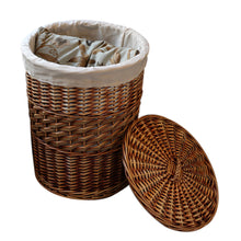 Load image into Gallery viewer, Wicker Laundry Basket Set