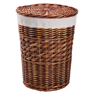 Wicker Laundry Basket Set